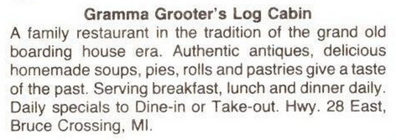 Gramma Grooters - Vintage Postcard (newer photo)